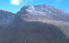 Scafell the highest mountain in England