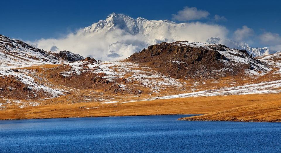 Rupal Face of Nanga Parbat from Sheosar Lake